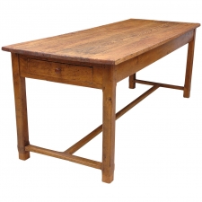 French Refectory Table in Pine, circa 1800