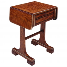 Small English Regency Work Table