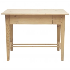 Custom Pine Writing Table or Desk in the Northern European Jugendstil Style