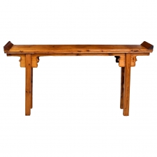 20th Century Elm and Pine Shanxi Altar Table, China